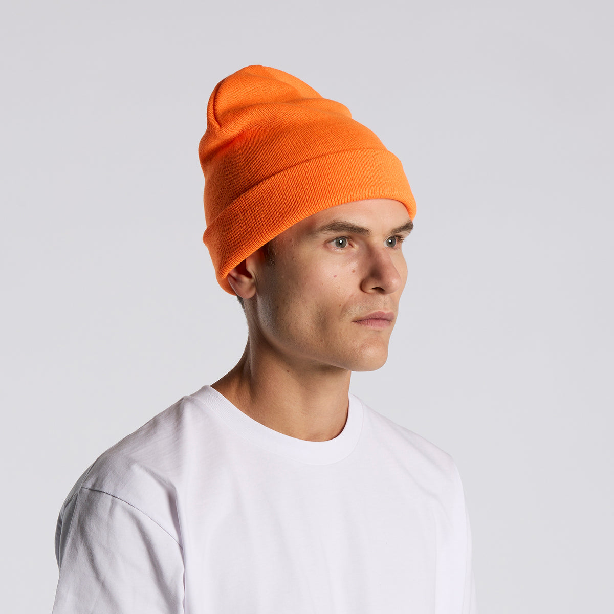 CUFF SAFETY BEANIE - 1107F