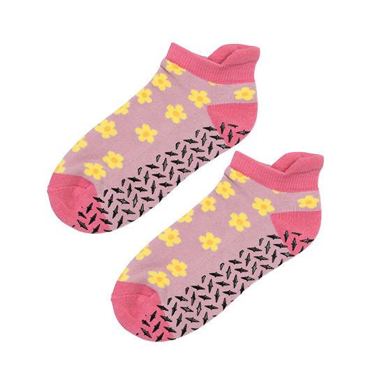Nero Ankle Grip Socks