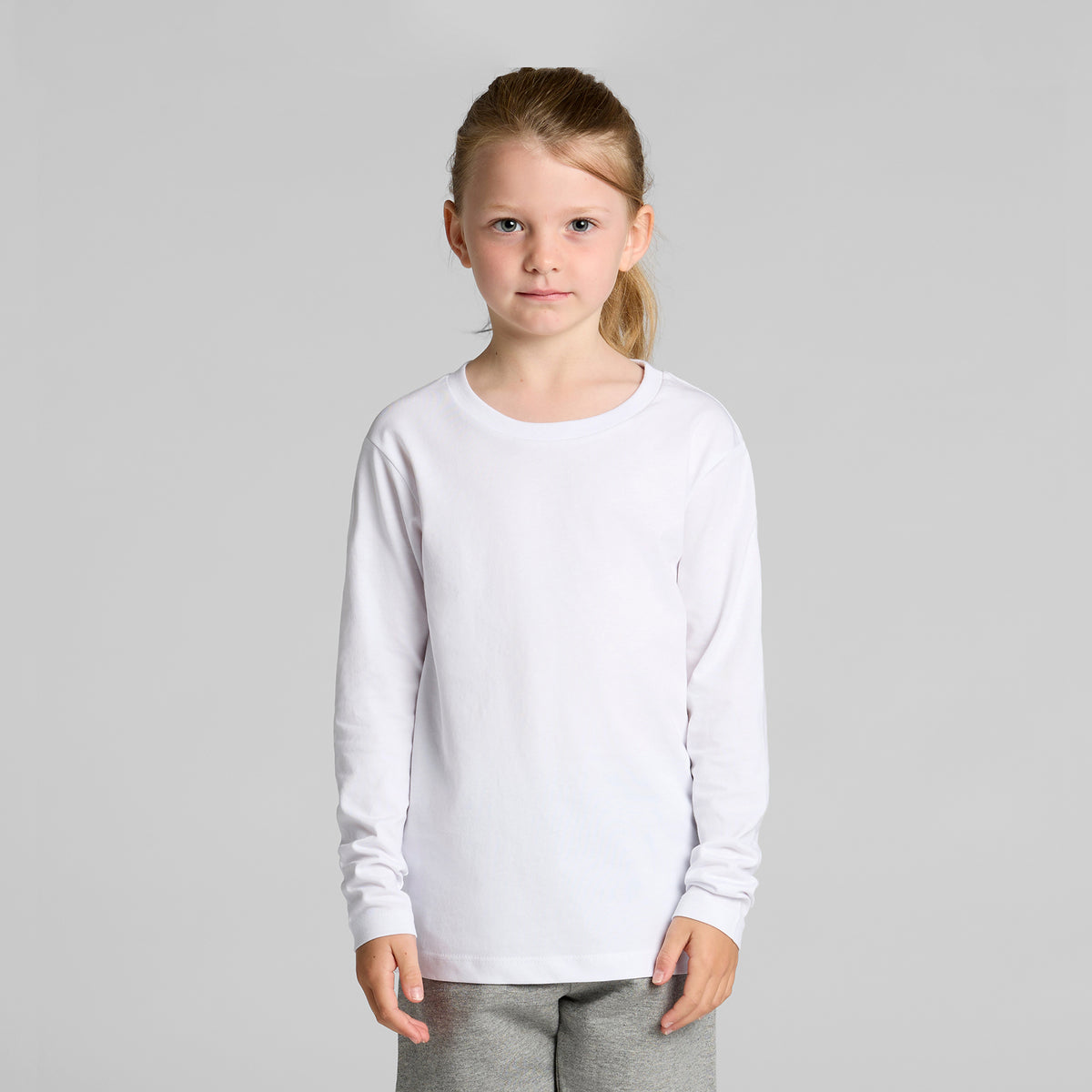 Kids Staple L/S Tee - 3007