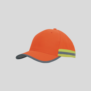 Hi Vis Cap with Reflective Tape - 3030