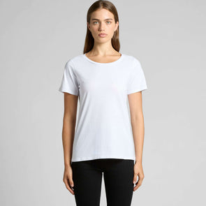 SHALLOW SCOOP TEE - 4011