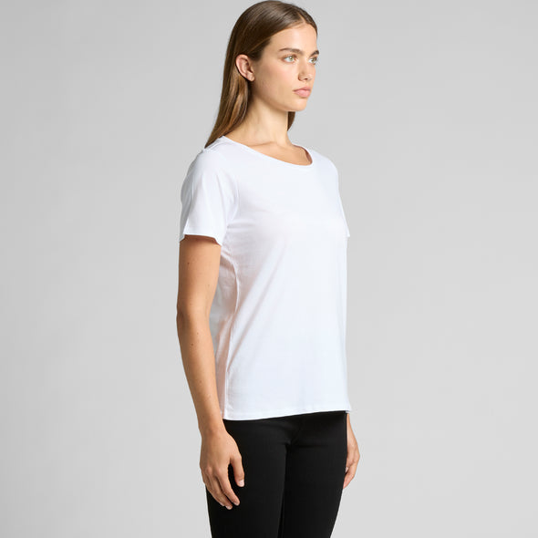 SHALLOW SCOOP TEE - 4011