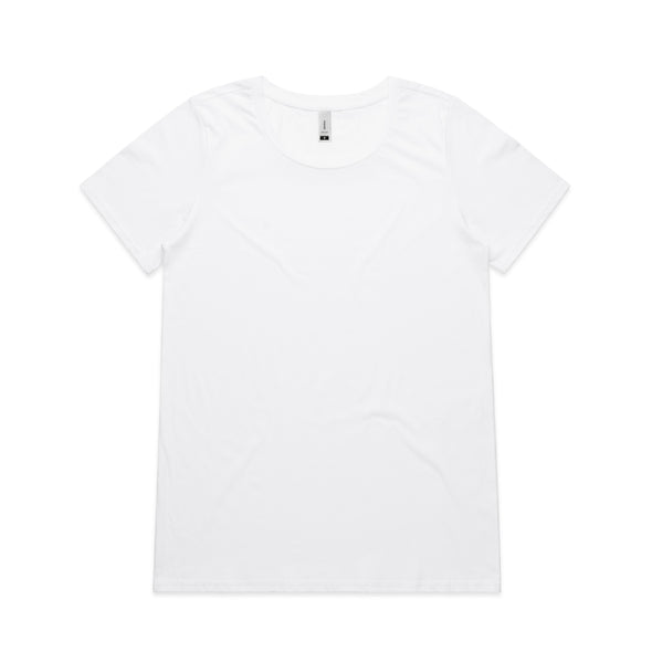 SHALLOW SCOOP TEE - 4011