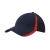 Brushed Heavy Cotton Cap with Inserts on the Peak & Crown - 4014