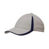 Brushed Heavy Cotton Cap with Inserts on the Peak & Crown - 4014
