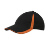 Brushed Heavy Cotton Cap with Inserts on the Peak & Crown - 4014