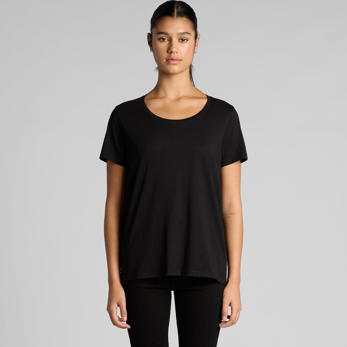 Wo's Maple Scoop Tee - 4019