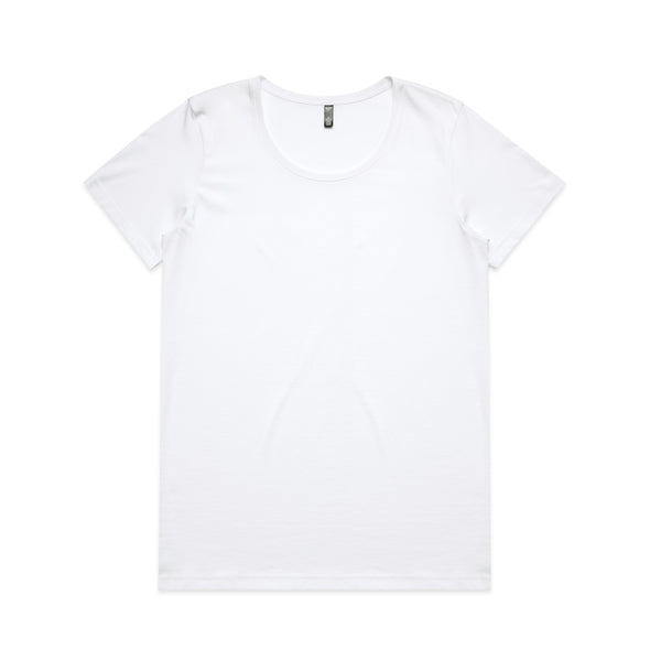 Wo's Maple Scoop Tee - 4019