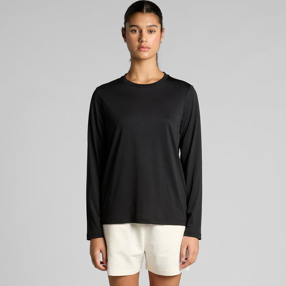 Wo's Maple Active L/S Tee - 4020A