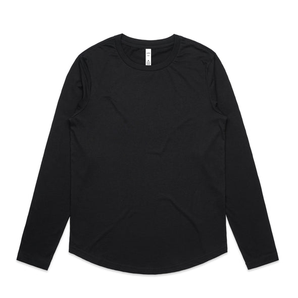 Wo's Maple Curve L/S Tee - 4021