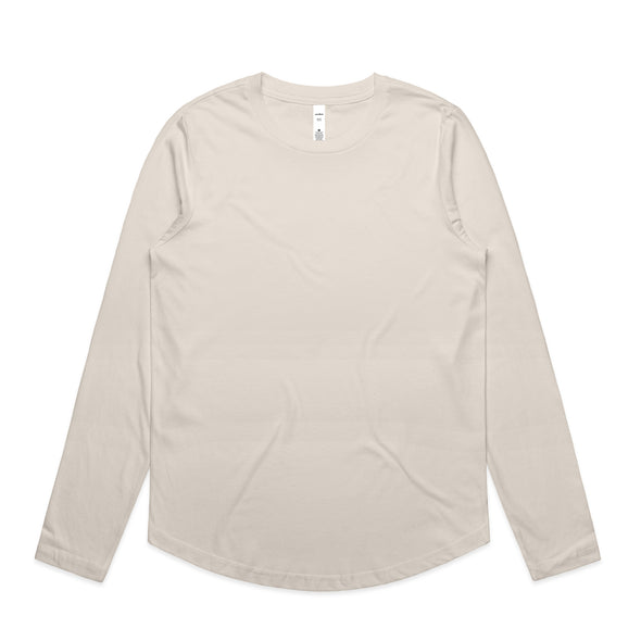Wo's Maple Curve L/S Tee - 4021