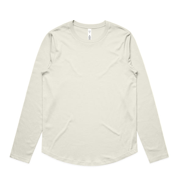 Wo's Maple Curve L/S Tee - 4021