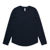 Wo's Maple Curve L/S Tee - 4021
