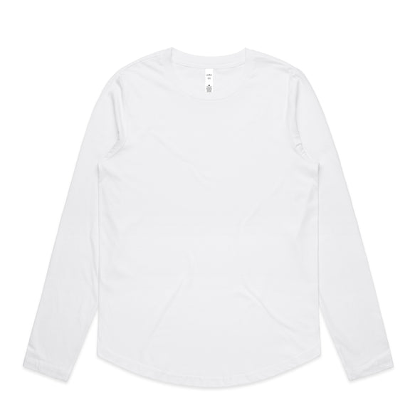 Wo's Maple Curve L/S Tee - 4021