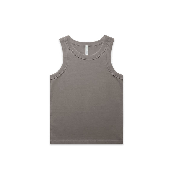 Wo's Faded Organic Rib Tank - 4034