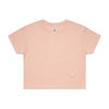 Wo's Crop Tee - 4062