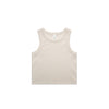 Wo's Organic Rib Crop Tank - 4064G