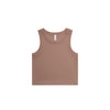Wo's Organic Rib Crop Tank - 4064G