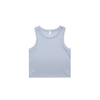Wo's Organic Rib Crop Tank - 4064G