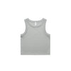 Wo's Organic Rib Crop Tank - 4064G