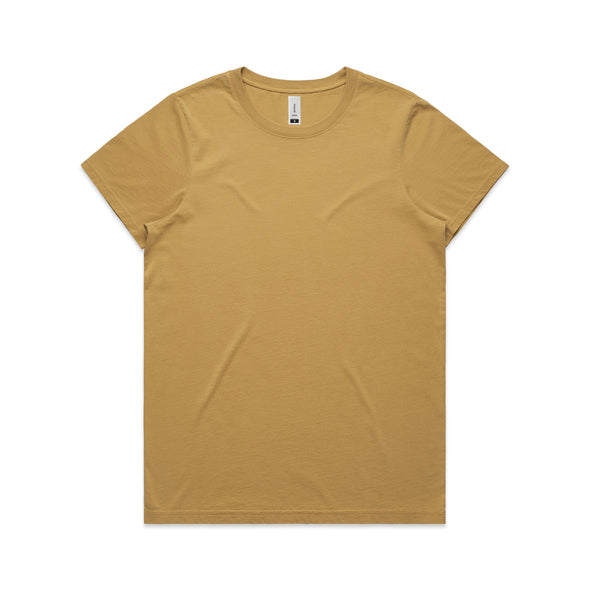 Wo's Maple Faded Tee - 4065