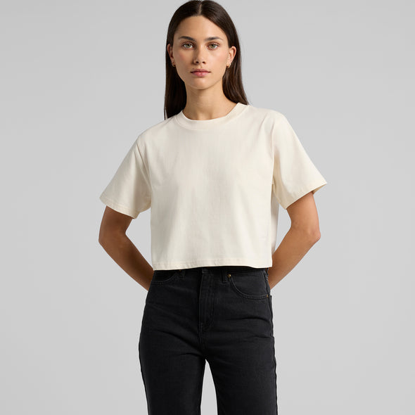 Wo's Classic Crop Tee - 4072