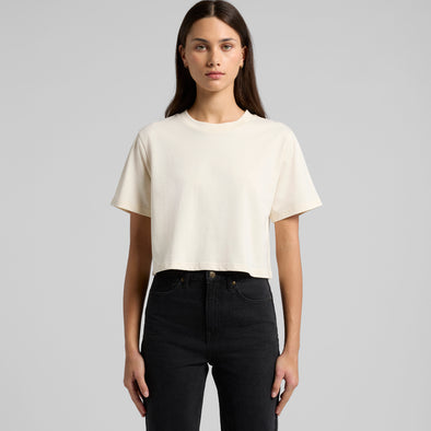 Wo's Classic Crop Tee - 4072