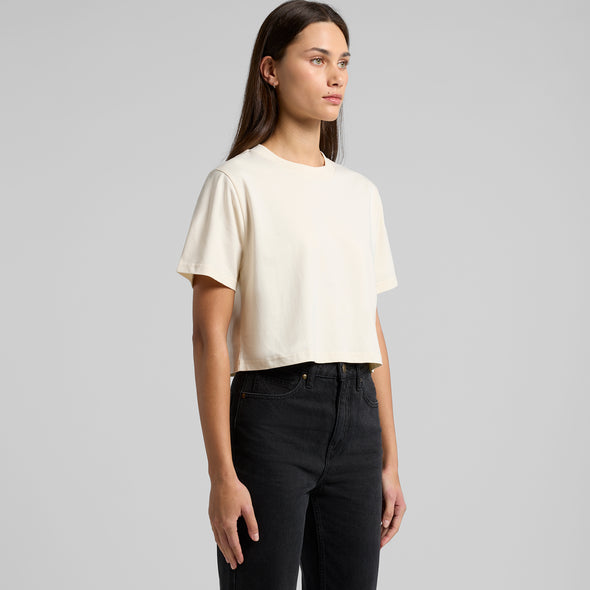 Wo's Classic Crop Tee - 4072
