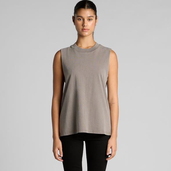 Wo's Heavy Faded Tank - 4084