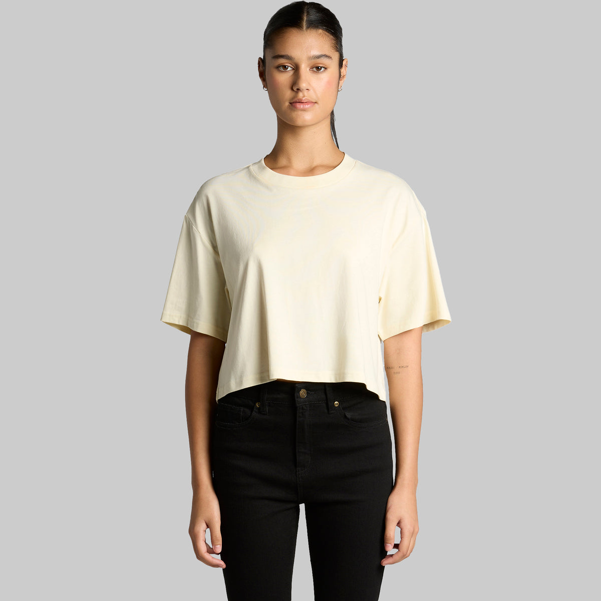 Wo's Martina Crop Tee - 4093