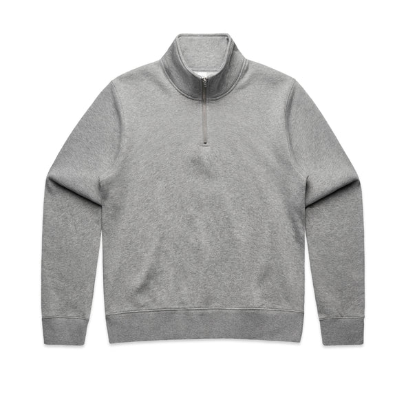 Wo's Stencil Half Zip Crew - 4125