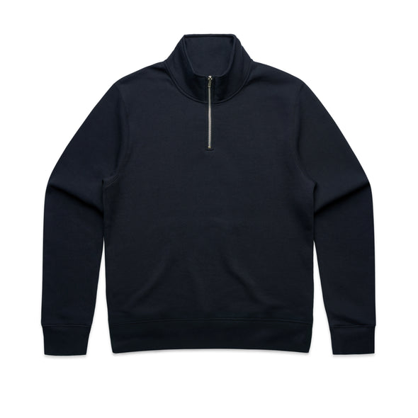 Wo's Stencil Half Zip Crew - 4125