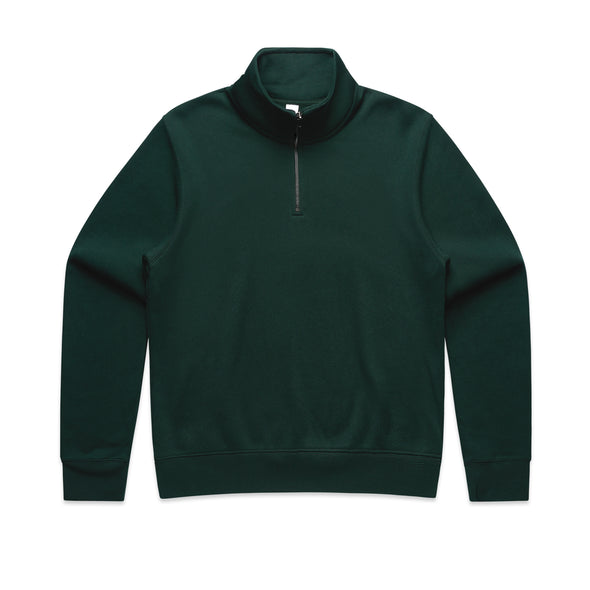 Wo's Stencil Half Zip Crew - 4125