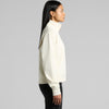 Wo's Stencil Half Zip Crew - 4125