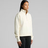 Wo's Stencil Half Zip Crew - 4125