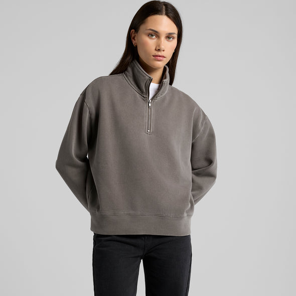 Wo's Relax Faded Half Zip - 4167