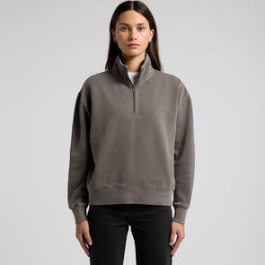 Wo's Relax Faded Half Zip - 4167
