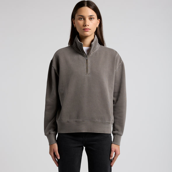 Wo's Relax Faded Half Zip - 4167