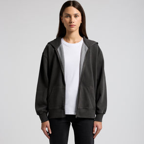 Wo's Relax Faded Zip Hood - 4170