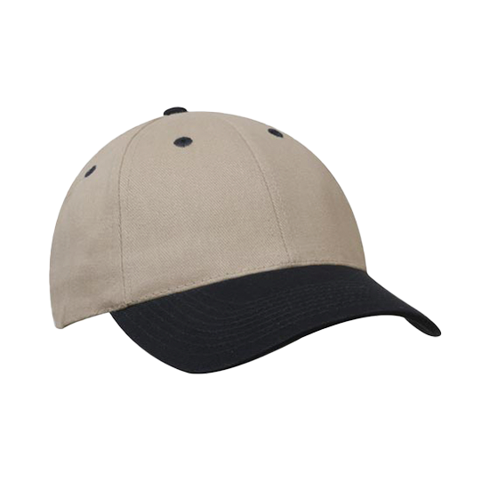 Brushed Heavy Cotton Cap - 4199