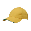 Brushed Heavy Cotton Cap with Sandwich Trim - 4210