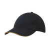 Brushed Heavy Cotton Cap with Sandwich Trim - 4210