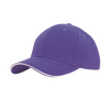 Brushed Heavy Cotton Cap with Sandwich Trim - 4210