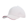 Brushed Heavy Cotton Cap with Sandwich Trim - 4210