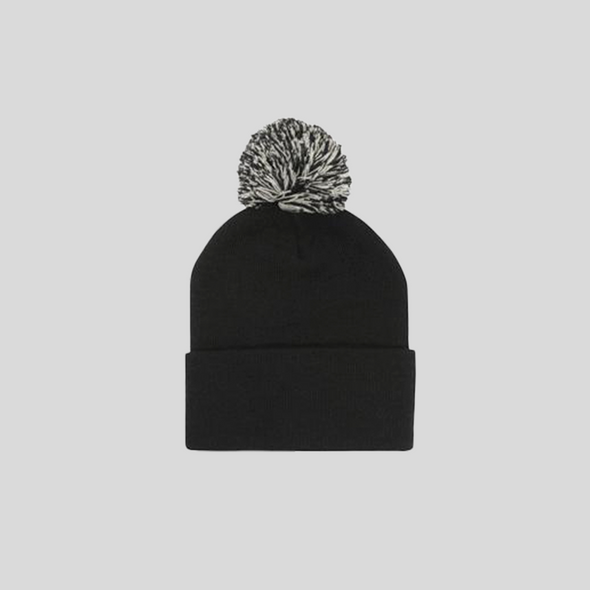 Acrylic Beanie with Pom Pom - 4256