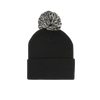 Acrylic Beanie with Pom Pom - 4256