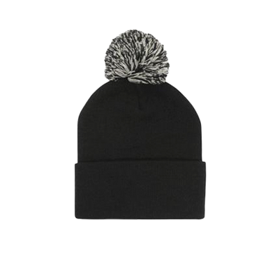 Acrylic Beanie with Pom Pom - 4256