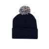Acrylic Beanie with Pom Pom - 4256