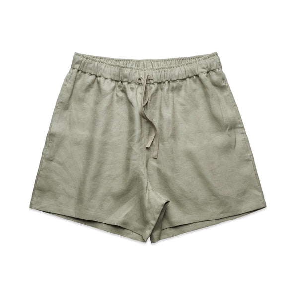 Wo's Linen Shorts - 4919