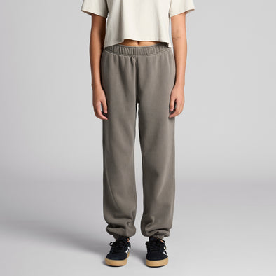 Wo's Relax Faded Track Pants - 4938